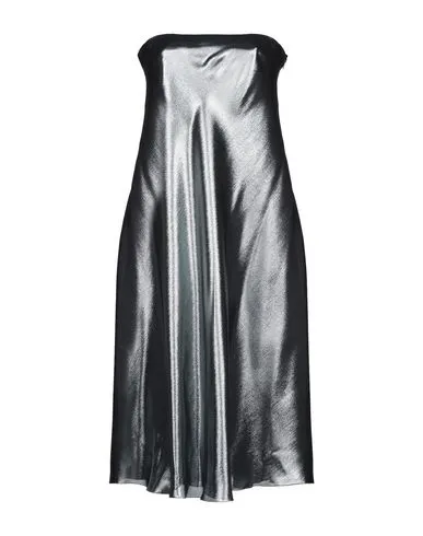 Alberta Ferretti Women Knee-length dress Silver 12 UK