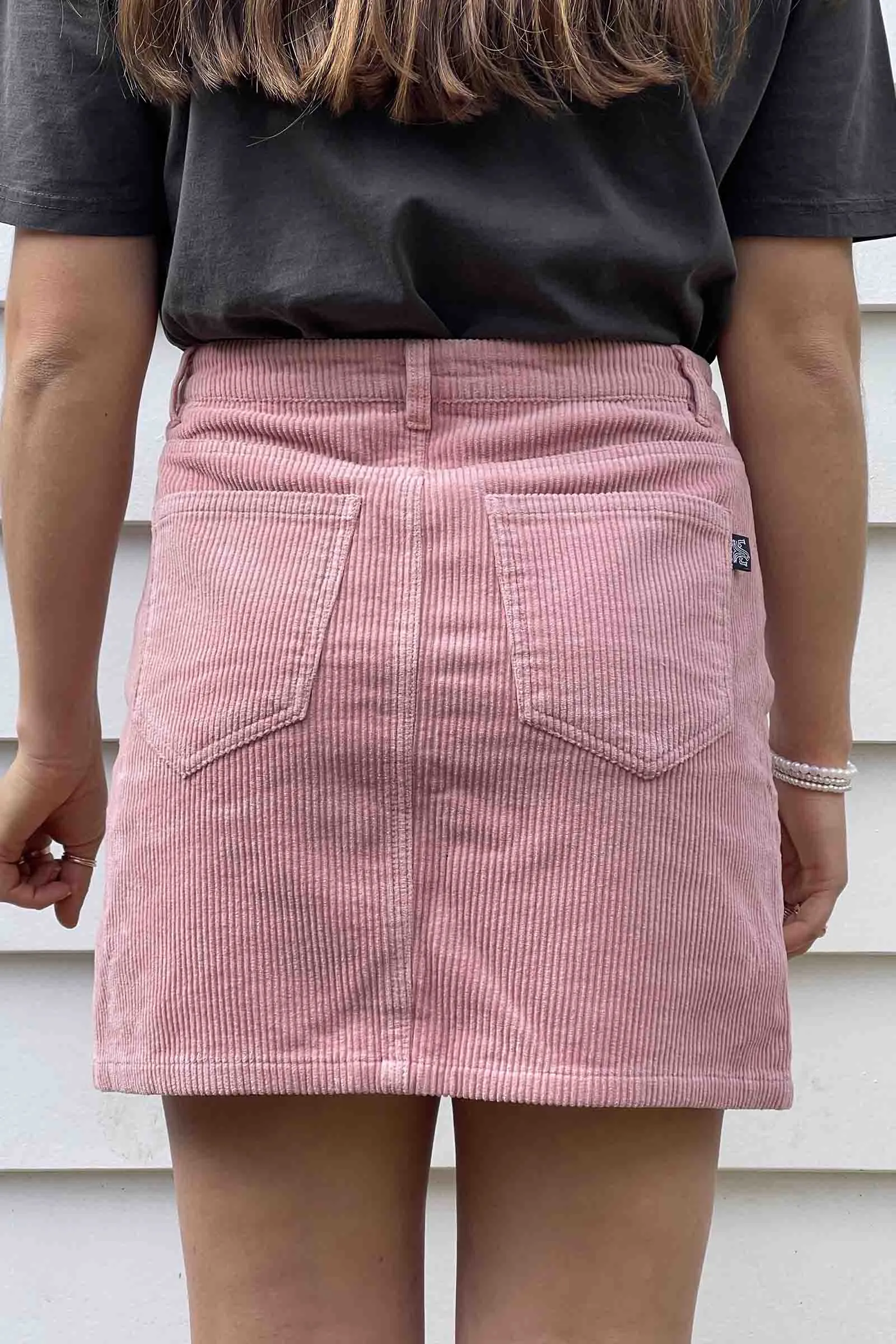 Beach Bum Corduroy Skirt Musk