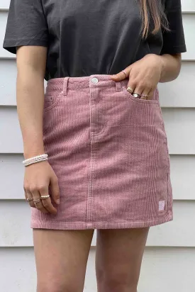 Beach Bum Corduroy Skirt Musk