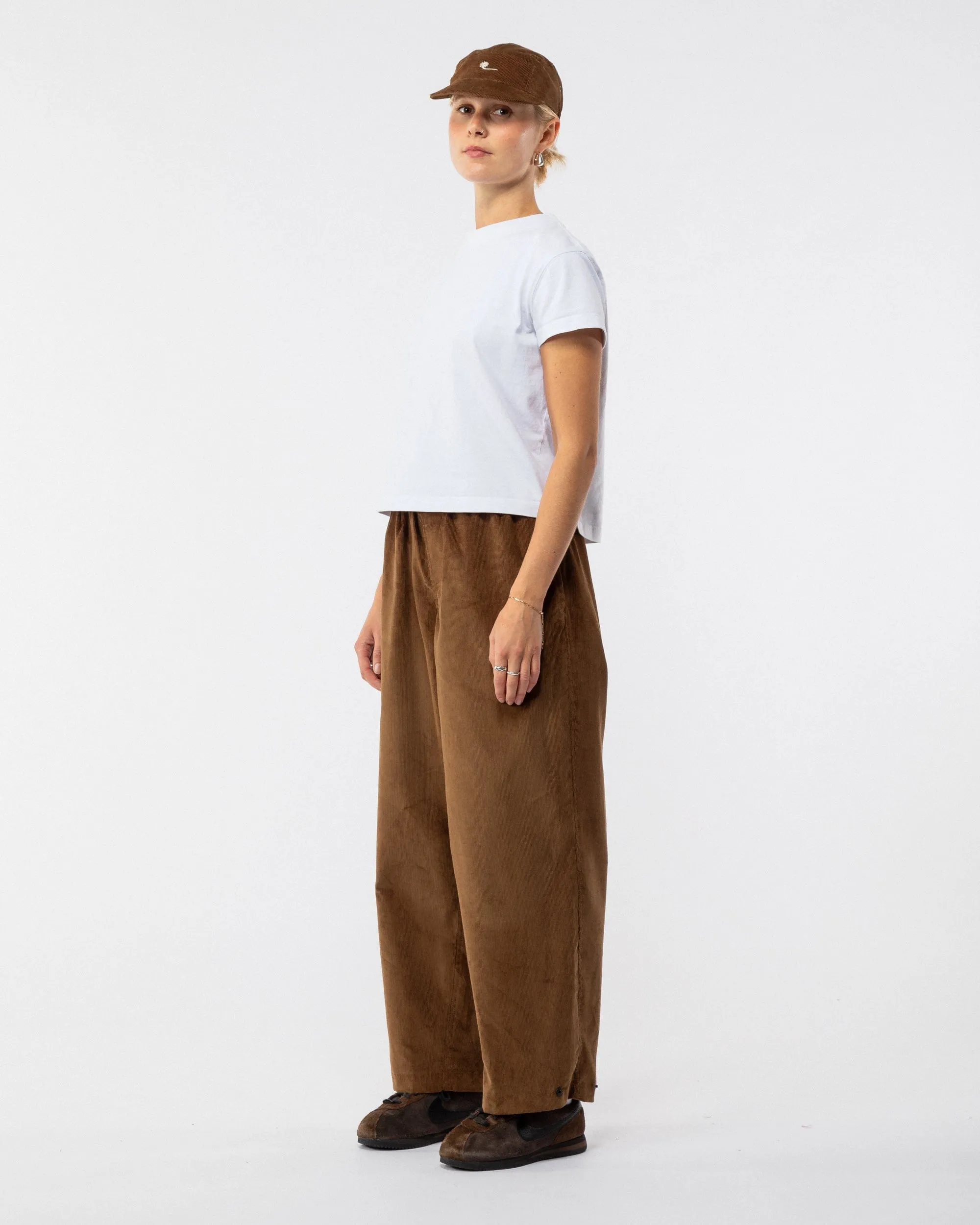 Corduroy Zama Pants - Tan Brown