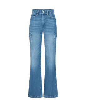 Dion 32" Cargo Flare Jeans
