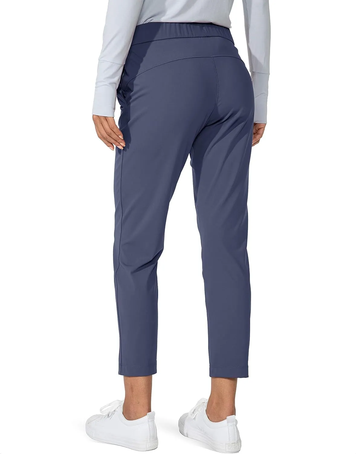 G Gradual Women's Pants with Deep Pockets 7/8 Stretch Ankle Sweatpants for Golf, Athletic, Lounge, Travel, Work