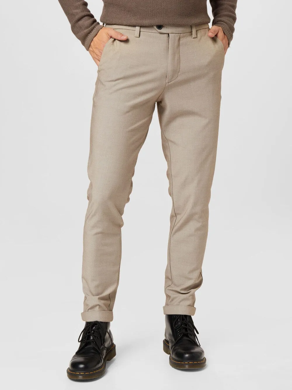 JACK & JONES Marco Connor Slim Fit Chinos, Beige