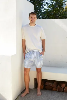 Men’s Boxer Shorts - Rattan - Cornflower Blue