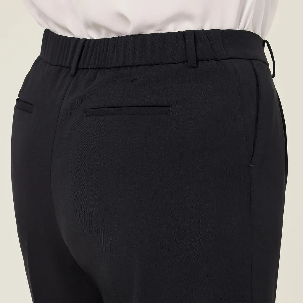 NNT Uniforms Crepe Stretch Waist, Relaxed Knee Length Short (CAT3YE)