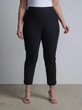 Plus High Rise Cropped Pants