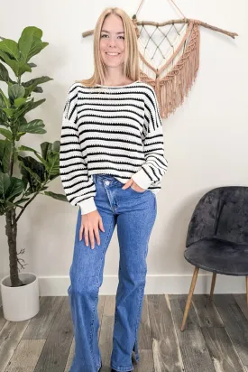 RN Mid Rise Cross Over Straight Jean