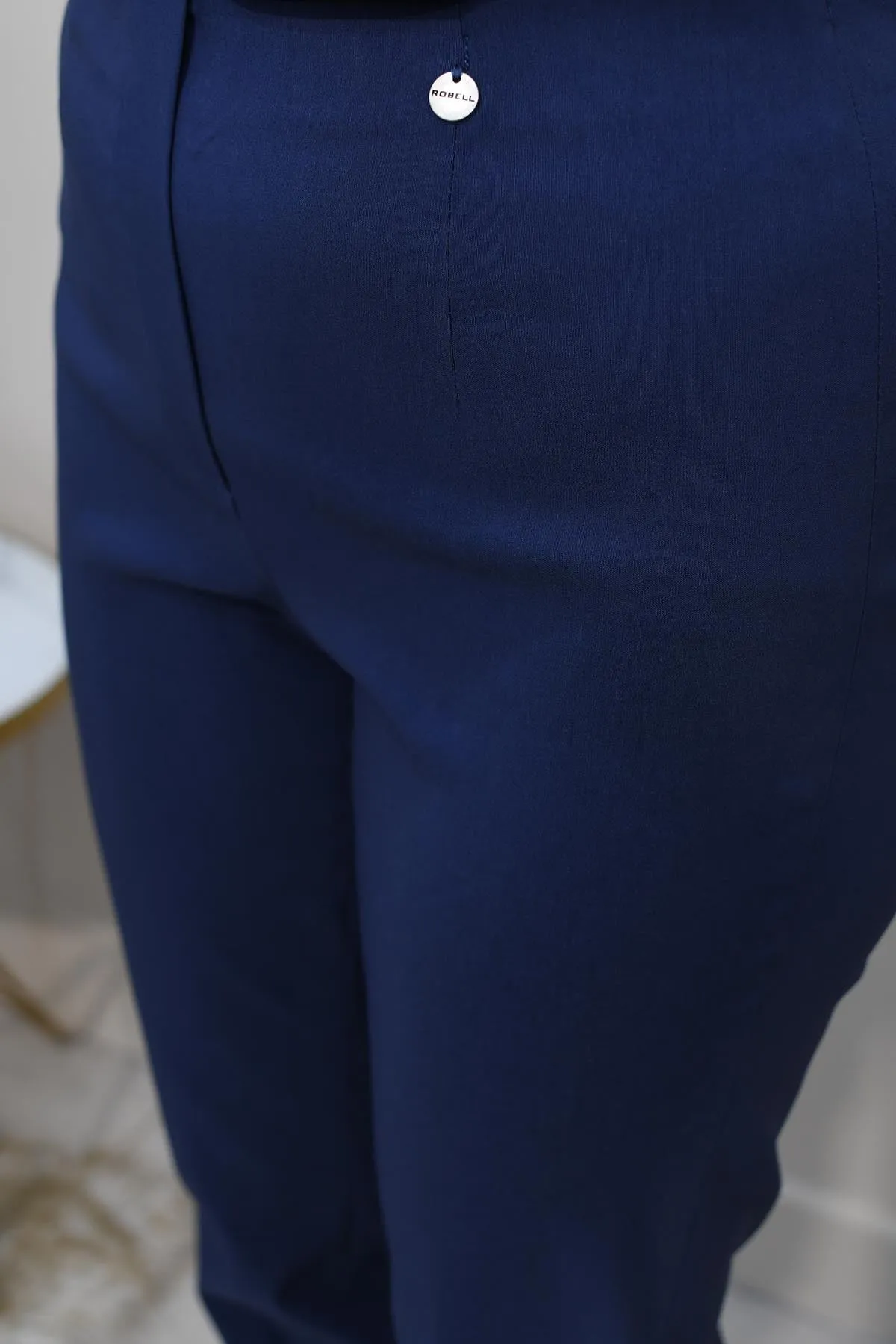 Robell Marie Full Length Trousers Air Force Blue 68- 51412 5499 68