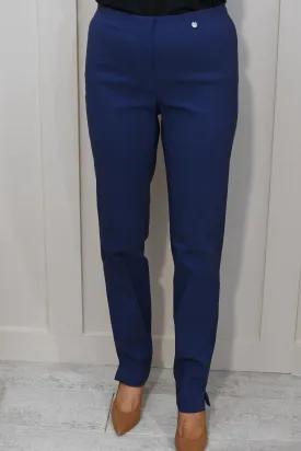 Robell Marie Full Length Trousers Air Force Blue 68- 51412 5499 68