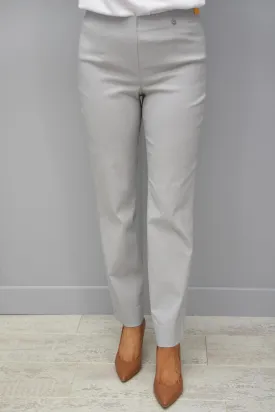 Robell Marie Silver Grey Petite 29" Trousers  - 51412 5499 92K