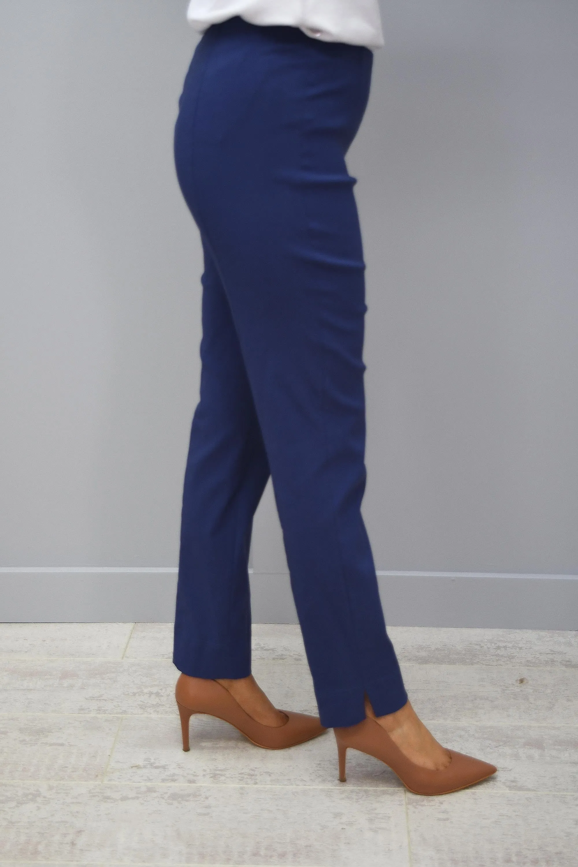 Robell Marie Trousers Air Force Blue Petite 29" - 51412 5499 68K