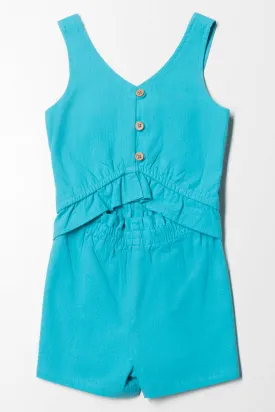 Short Jumpsuit Blue