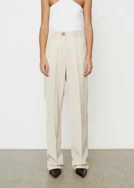 Straight Fit Tailored Trousers