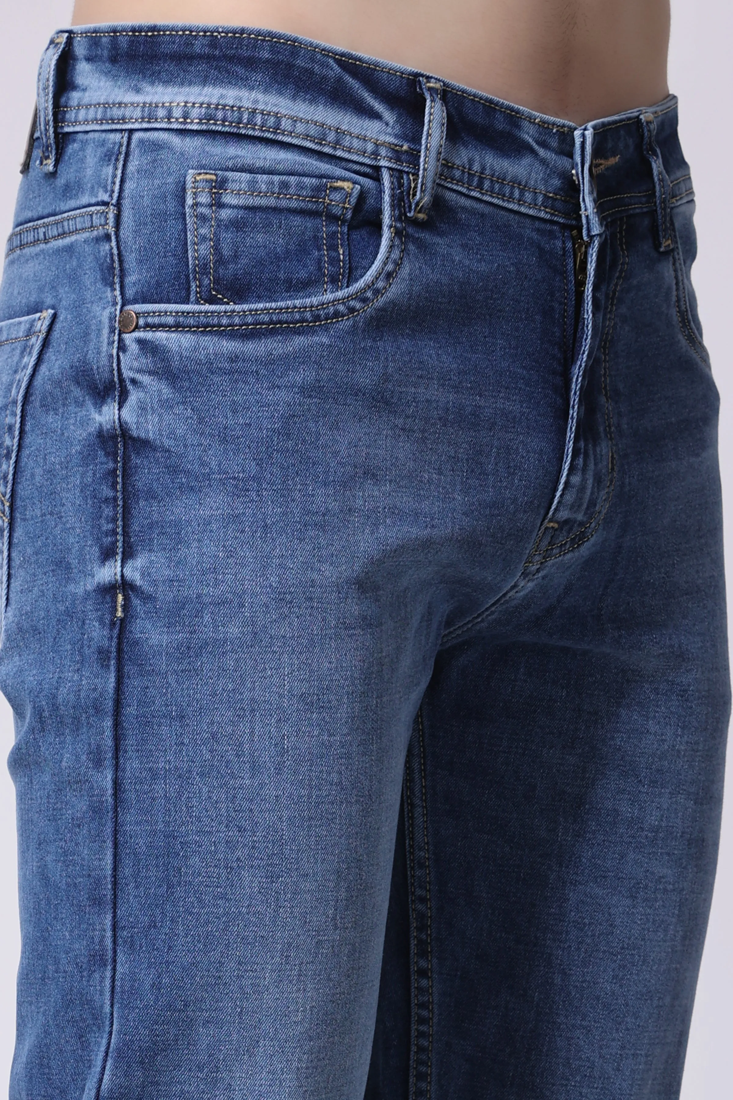 Stylox Men Comfort Fit Jeans - 45217