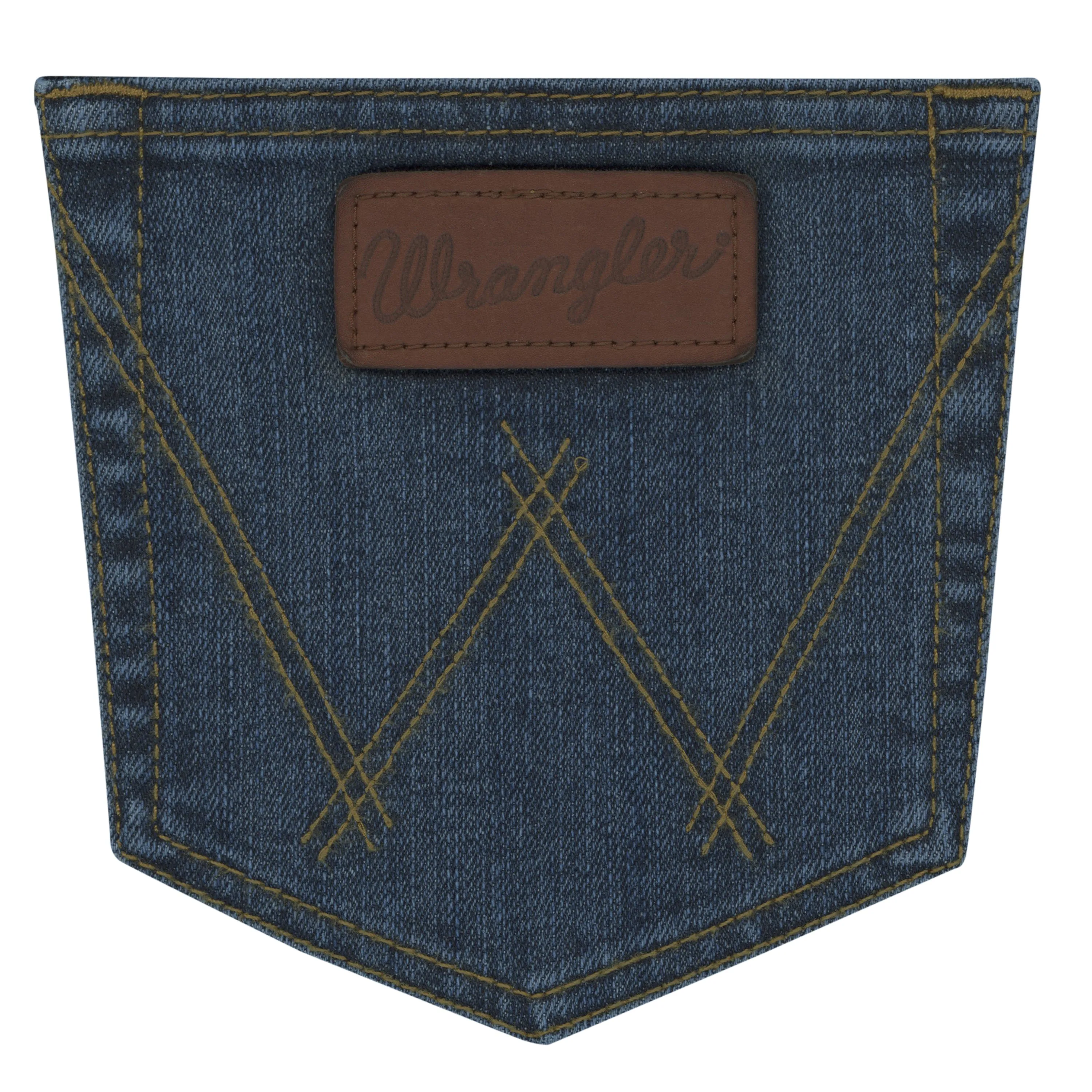 Wrangler Men's Stone Blue 20X Active Flex Slim Fit Jean